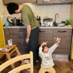 フィレンツェのキッチン（パジャマ過ぎて🙏)