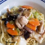 万葉の湯あんかけ焼きそば