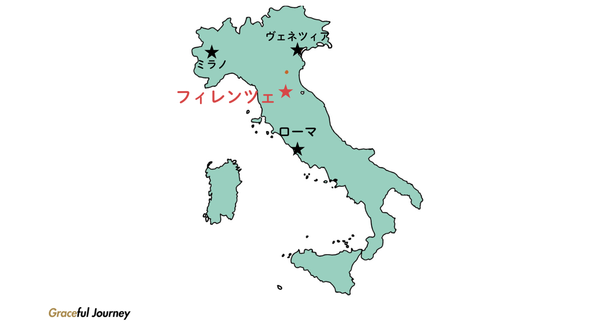 イタリア地図GJ2