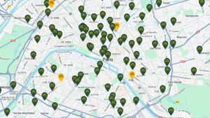 パリ市内のマクドナルド