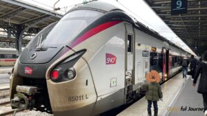 パリ_ランスとエペルネー 電車