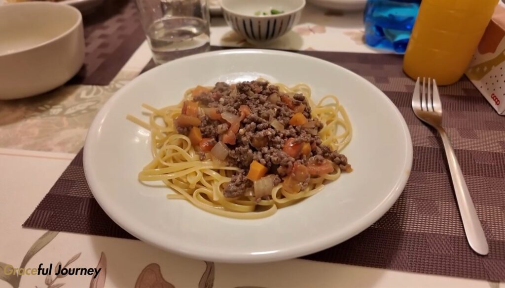 フィレンツェ_自炊_ボロネーゼ